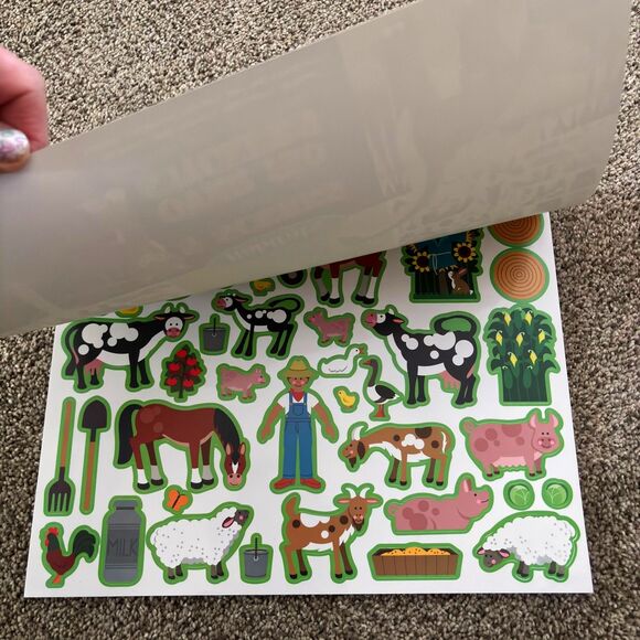 Melissa & Doug Reusable Sticker Pad HABITATS 5 Scenes & Over 150 Stickers - Picture 8 of 8